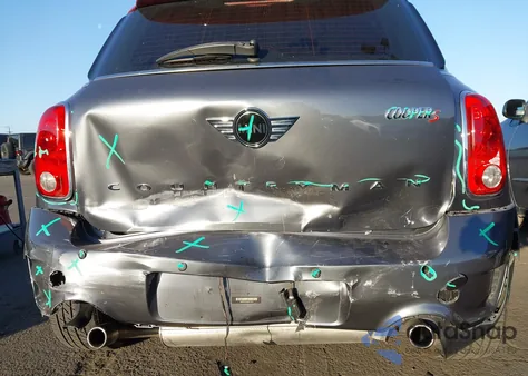 2016 Mini Countryman Cooper S z USA, uszkodzony, nr VIN WMWZC3C58GWT10537